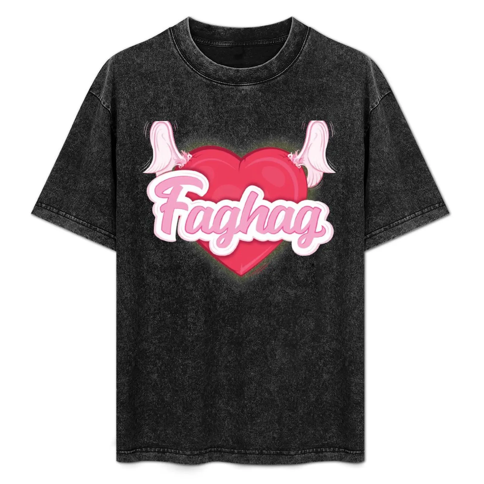 

Fag hag is life T-Shirt Stretch Fabric Comfort T-Shirt
