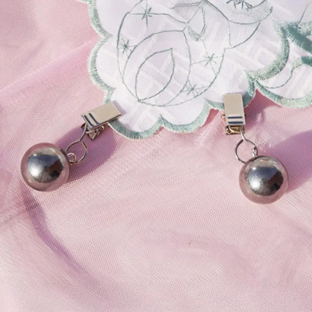 Tablecloth Weights Clips Table Cover Holders Heavy Duty Metal Ball Tablecloth Weights with Clips Outdoor Tablecover for Shower