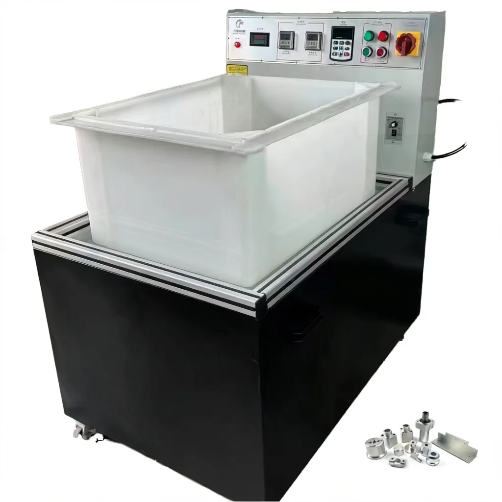 Magnetic Grinding & Polishing Machine with New Motor Bearing for Deburring Metal Components