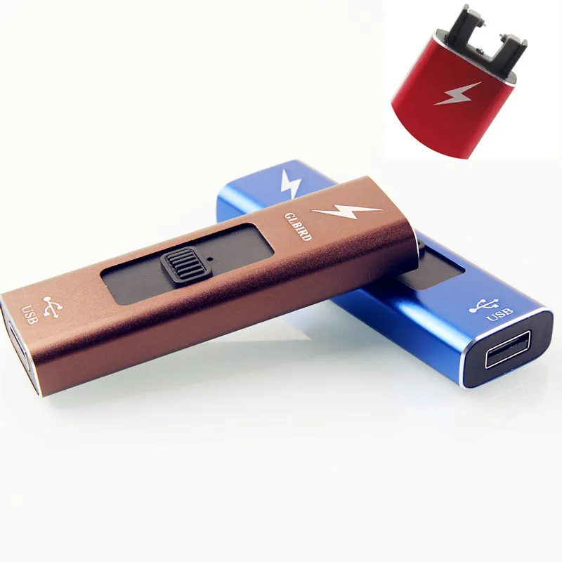 

New Hot Selling Plasma USB Charging Windproof Pulse Arc Lighter Outdoor Flameless Candle Kitchen Barbecue Lighter Men's Gifts