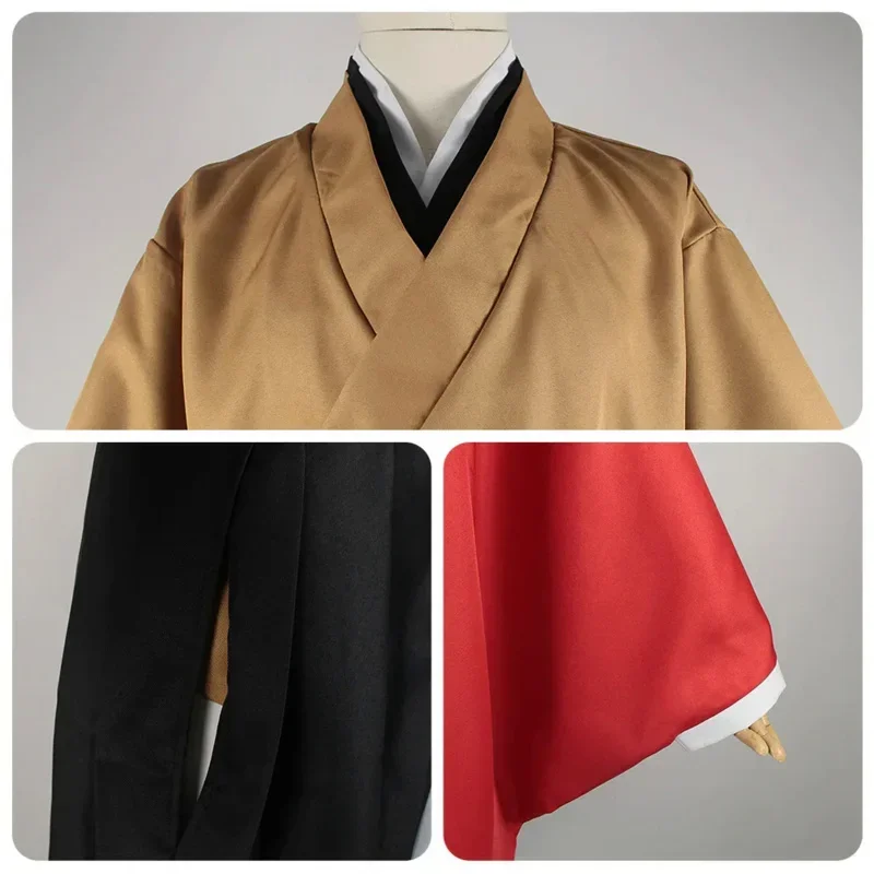 SN88 Anime Tsugikuni Yoriichi Cosplay Costume Adult Men Red Kimono Set Halloween Carnival Cosplay Costume Cosplay % #2 @