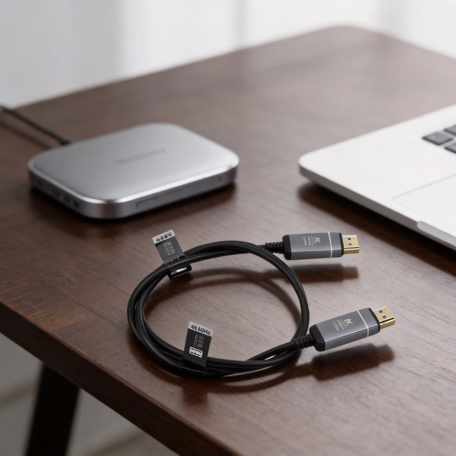 

Оптоволоконный кабель 4K 60 Гц 2.0, 18 Гбит/с, высокоскоростной, с позолоченными разъемами для телевизора, монитора, ноутбука и медиа-хаба