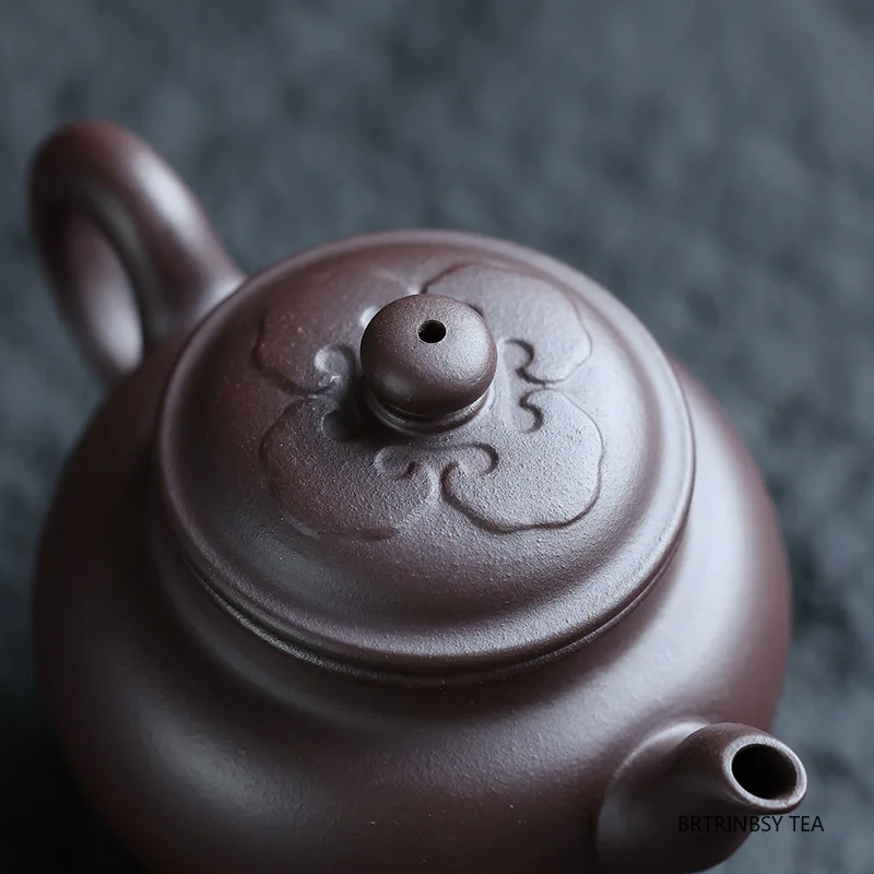 190ml Tradition Yixing Purple Clay Teapots Household Handmade Tea Pot Chinese Zisha Beauty Kettle Tea Set Teaware Accessories - view 6