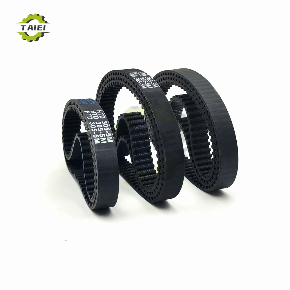 HTD 5M متزامن حزام طول 1690 1695 1700 1710 1715 1720 1725 1730 1740 1745 1750 1760 1765 1770 مللي متر عرض 10-30 مللي متر توقيت حزام