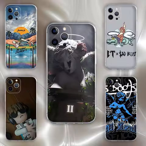 Singer J-Junior H Sad Boyz 4 Life Phone Case For iPhone 16,15,14,13,12,11 Pro,Max,Plus,X,XS,XR,SE,Mini Transparent Silicone Soft