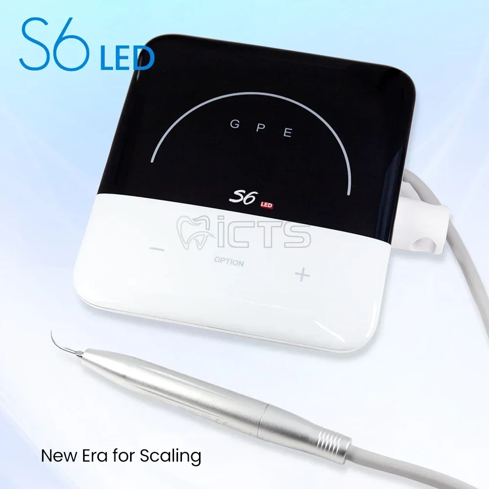 Dental S6 Led Ultrasonic Tooth Cleaning Remove Stone Tooth Root Canal Cleaning Digital Display Gear,Real-time frequency tracking