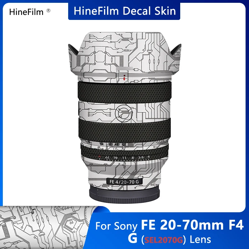 SEL2070G Lens Sticker 20-70 f4G Lens Decal Skin for Sony FE 20-70mm F4 G Lens Premium Skin Wrap Cover Film Sticker