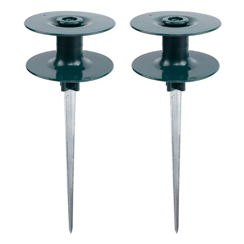 

2PCS Garden Hose Guide Nails to Prevent the Garden Hose From Entering the Flower Bed for Plant Protection