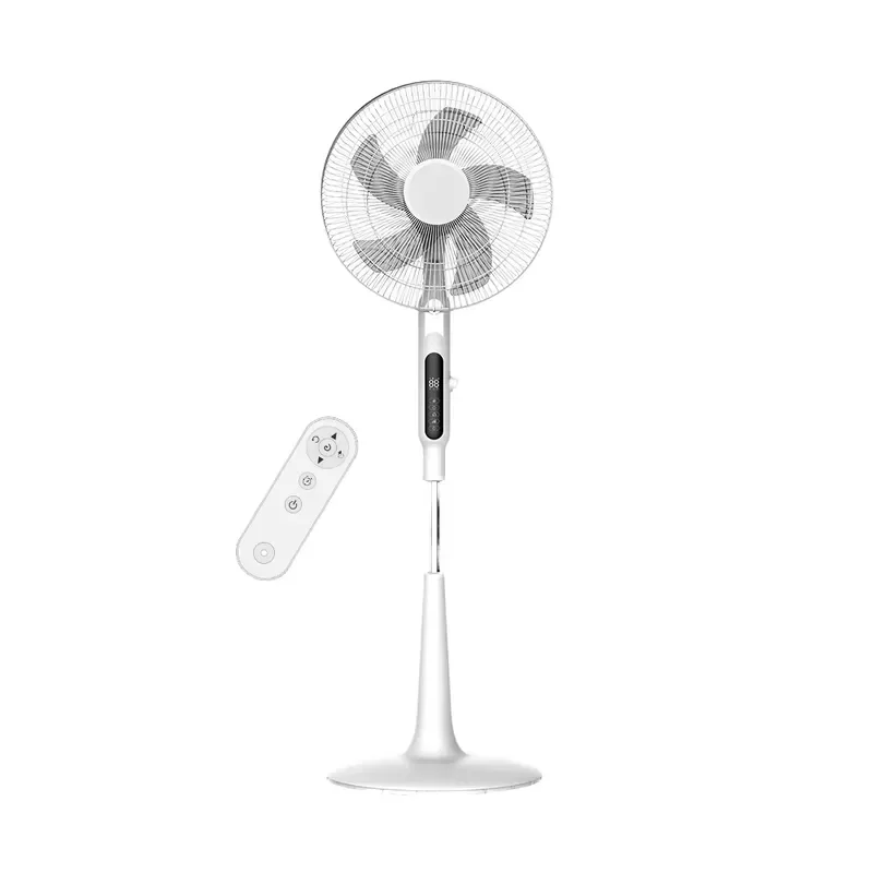 Portable Solar Powered Fan with Rechargeable Battery and Adjustable Stand 12 16 Inch Cooling Device for Outdoor Camping Use