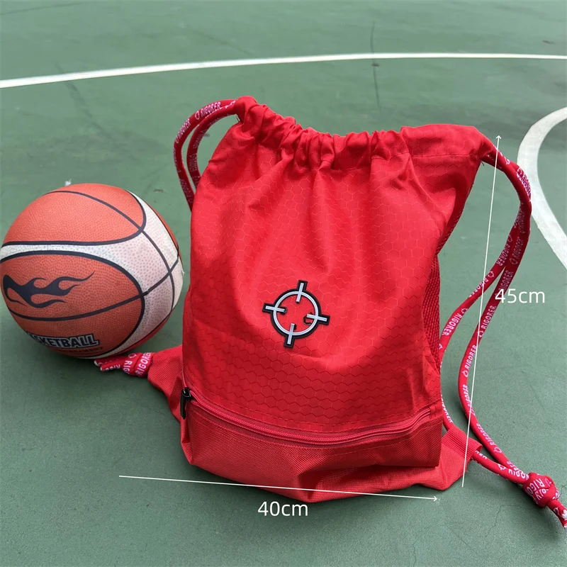RIGORER Waterdichte sporttas Zak met trekkoord Fitness Reizen Outdoor Rugzak Lichtgewicht rugzak Outdoor voetbal opbergzakken