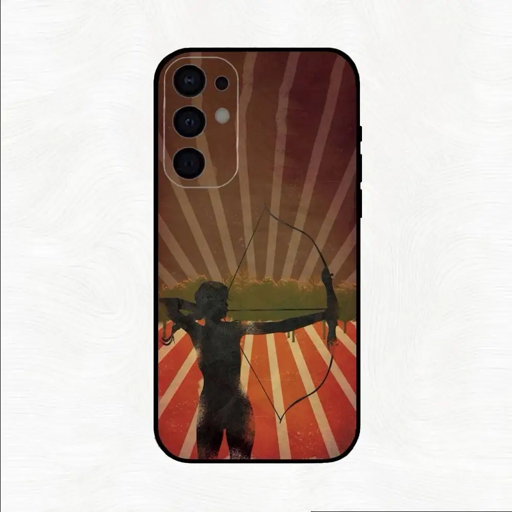 Película The H-Hunger Games funda de teléfono para Samsung S25,S24,S23,S22,S21,S20,Plus,Fe,Lite, otros cubiertas negras