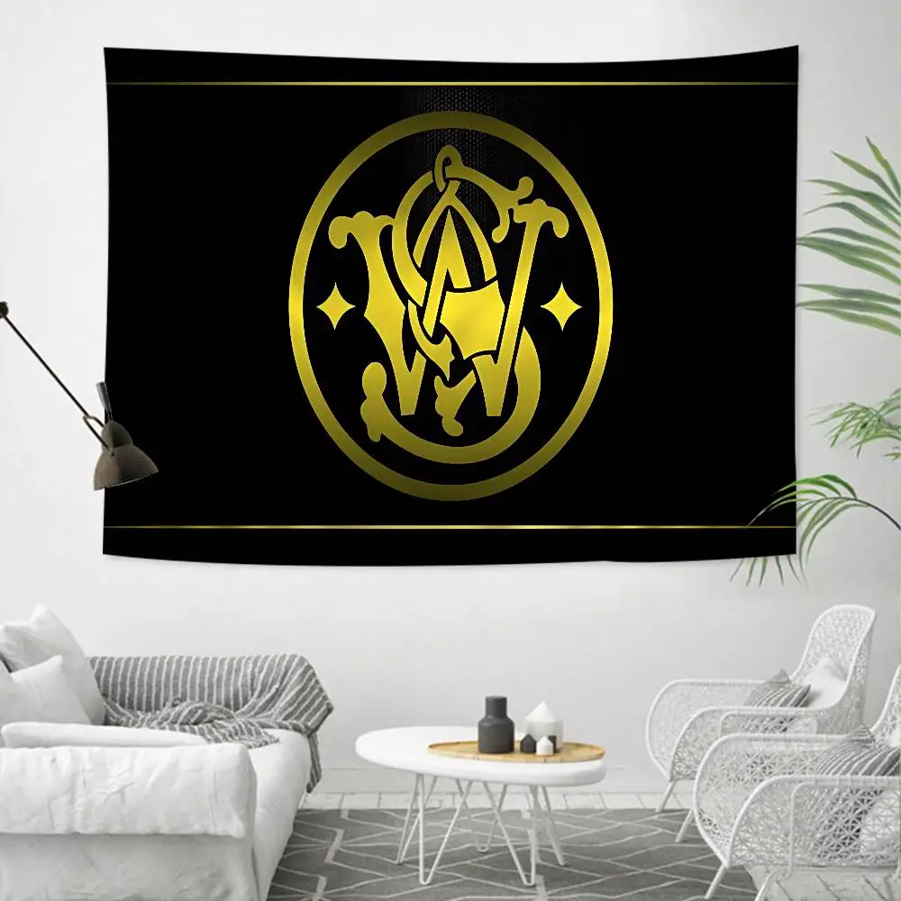 GUN SmithS W-WessonS Hanging Bohemian Tapestry Indian Buddha Wall Decoration Witchcraft Bohemian Cheap Hippie Wall Hanging