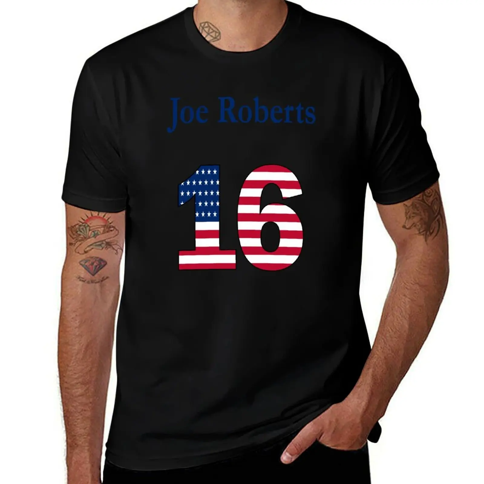 Joe Roberts 16 moto 2 T-Shirt man t shirt luxury T-Shirt