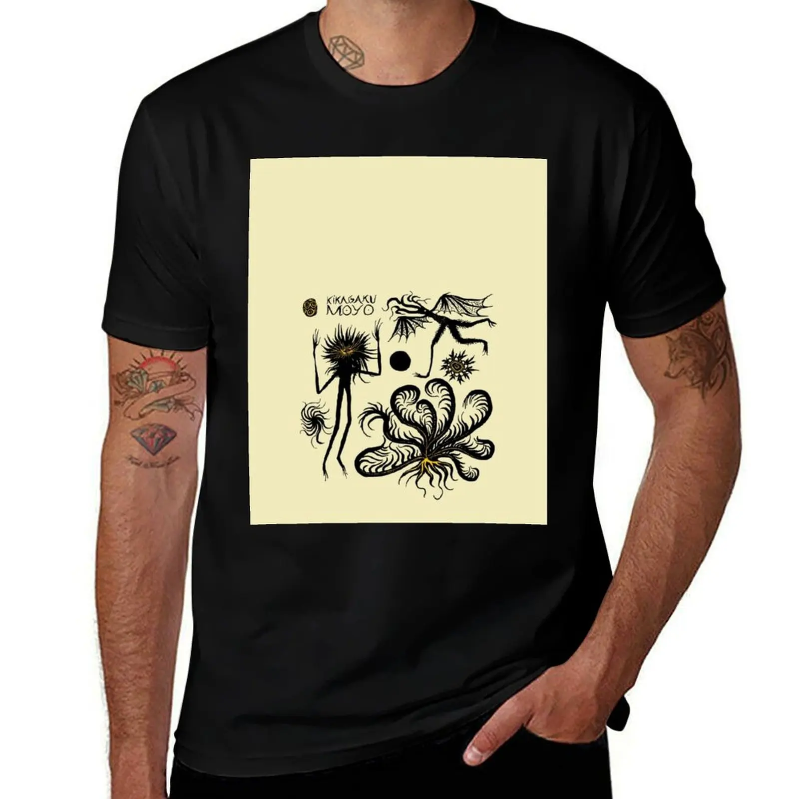 

Kikagaku Moyo monsters T-Shirt T-shirts man summer clothes croswit shirt man custom t shirt mens workout shirts