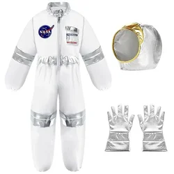 Holiday Party Performance and Acting Suit Children's Space Suit  Performance Astronaut Gloves