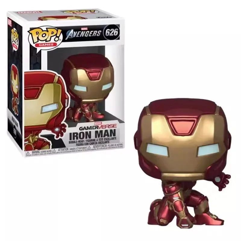 Funko POP Marvel Spider-Man Loki Iron Man Miles Batman Captain America Thor Action Figure Toys for Boys Girls Gift Collectible - Image 4