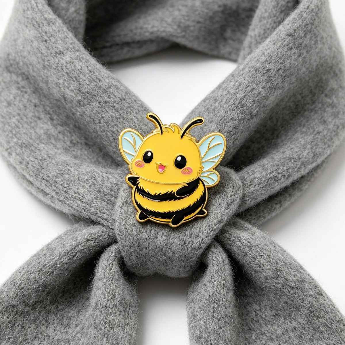 Cartoon Insects Enamel Pin Cute Bee Brooch Pines Lapel Pins Badge on Backpack Clothing Accessories Fashion Jewelry Friends Gifts view 5