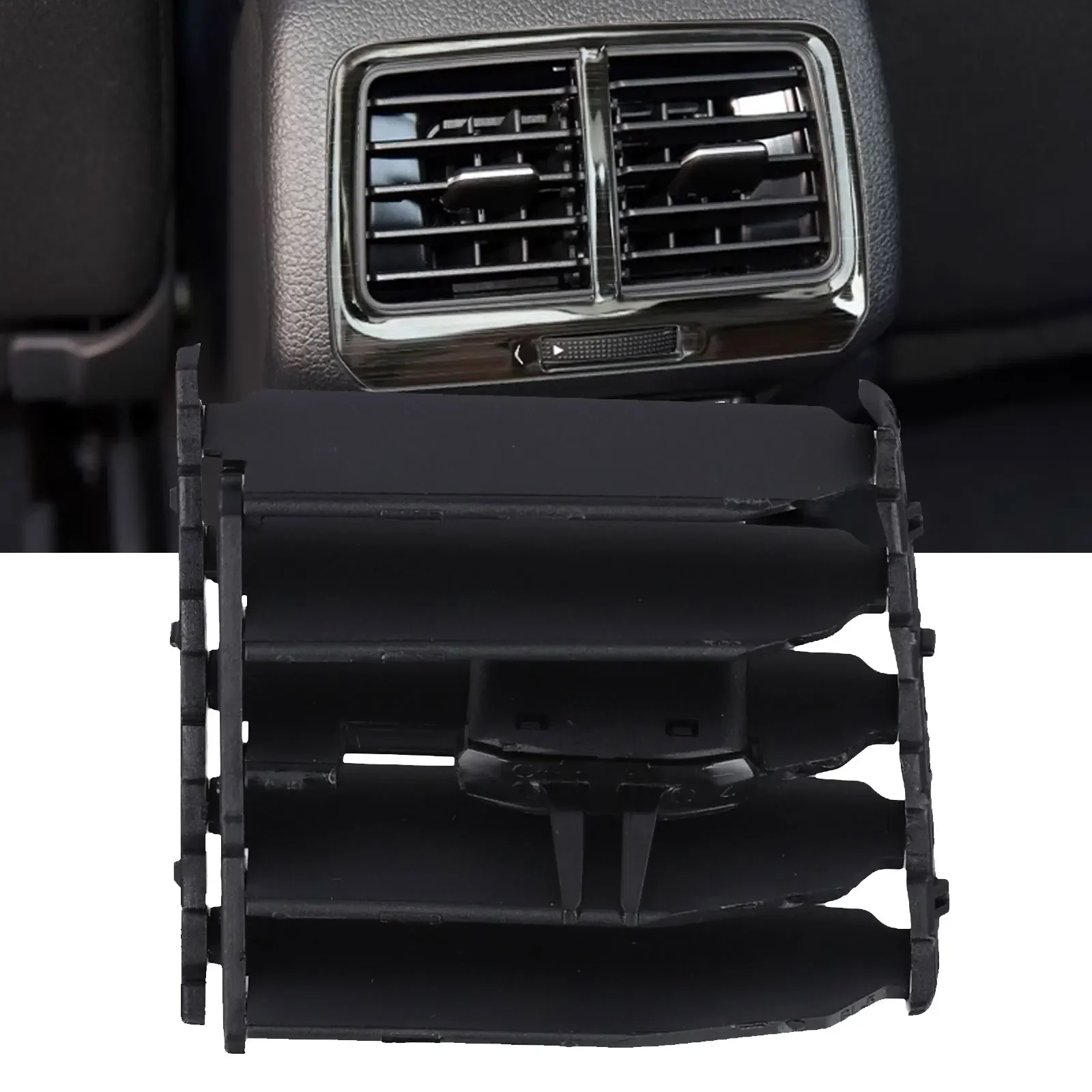 Left Right Rear Armrest AC Air Vent Grill Folding Clip Trim ABS 5G0819203 For Golf 7 7.5 2013-2020 5GG819203 ﻿