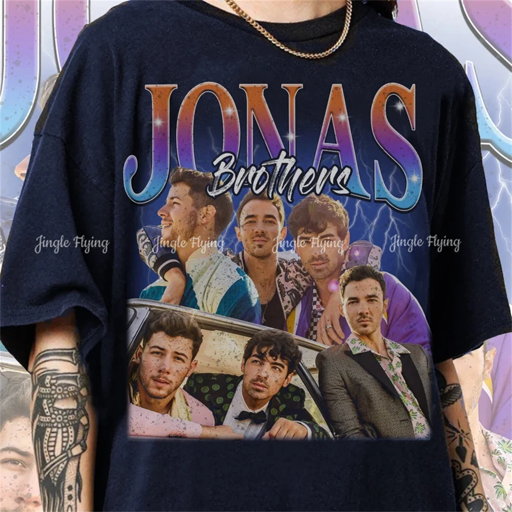 Limited Jonas Vintage Shirt Brothers Band Classic Retro Gift For Man And Women Unisex T-Shirt