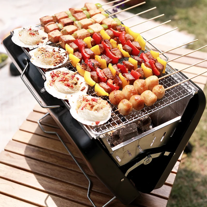 

Outdoor Portable Folding Household Barbecue Oven