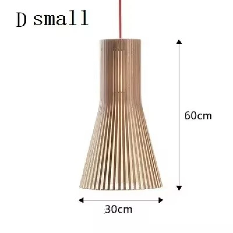 

Pendant Wooden Lighting Hand-made Birdcage Pendant Lamp Netherlands Design Home Decoration Indoor Lighting Pendant Light for Bar