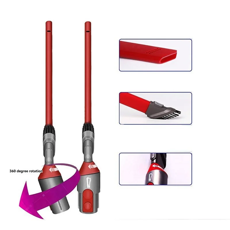 B58B-Brush Head And Motor Switch Lock Set For Dyson V7 V8 V10 V11 V12 V15 Vacuum Cleaner Accessories Replacement Parts