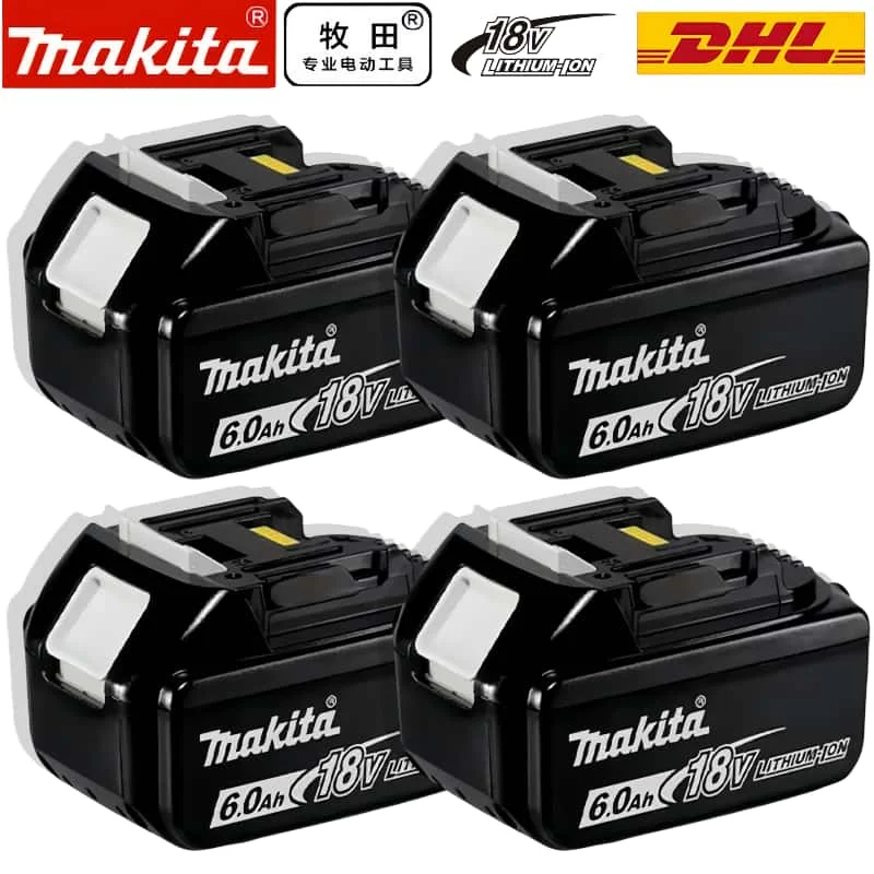 18V Makita Rechargeable Lithium Battery 15C 2Ah.10C 3Ah 5Ah 6Ah.Battery Capacity Indicator.for Makita Electric Drill screwdriver