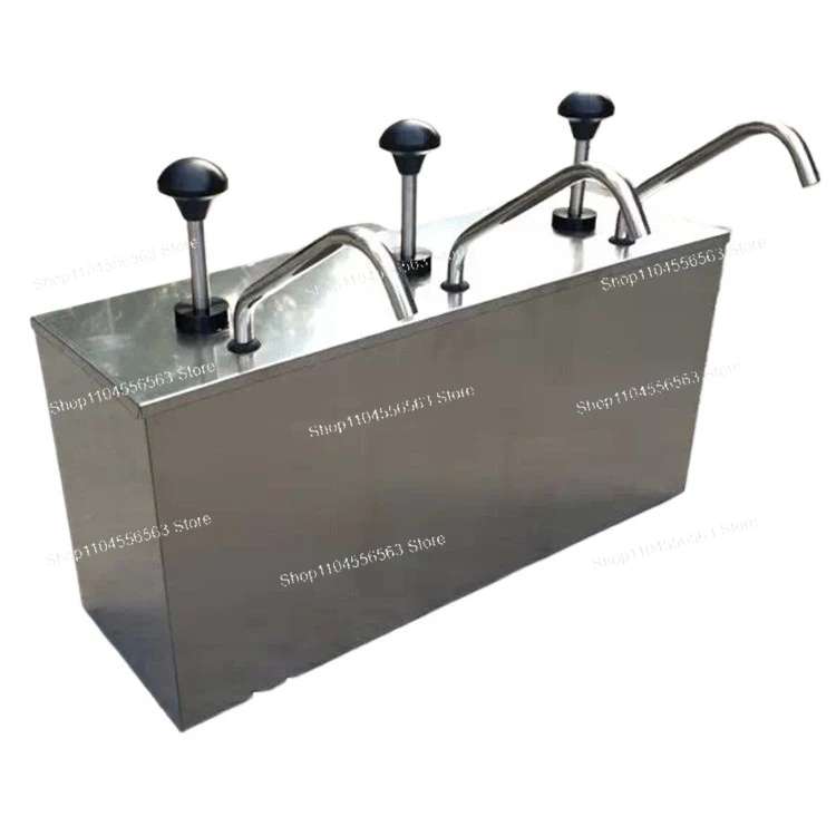 Manual Sauce Press & Juice Cooker with Stainless Steel Dispenser for Jam, Syrup & Puree