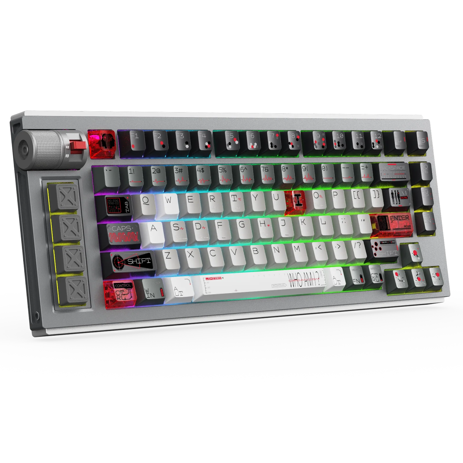 Keychron Lemokey L1HE8K Wired Magnetic Gaming Keyboard Aluminum Case Rapid Trigger Hall Effect For Delta Esports Gamers