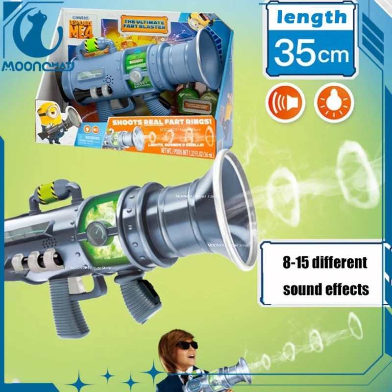 Despicable Daddy 4 Minions Fart Launcher Poop-poop Toys 35CM 15 Types of Sounds Children's Vocal Funny Birthday Kid Doll Gifts