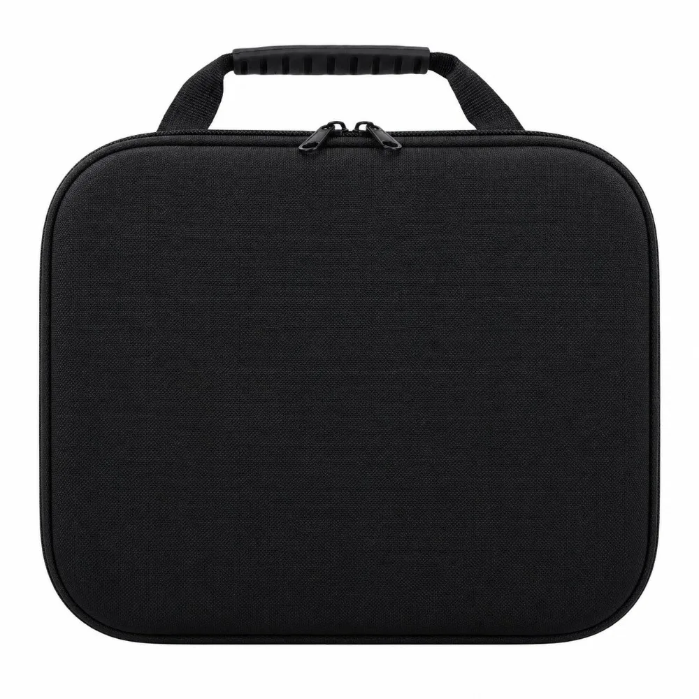 PU Leather Tool Storage Bag EVA Material Oxford Fabric Power Tool Bag Black Color Shockproof Design Tool Organizer Case Drill