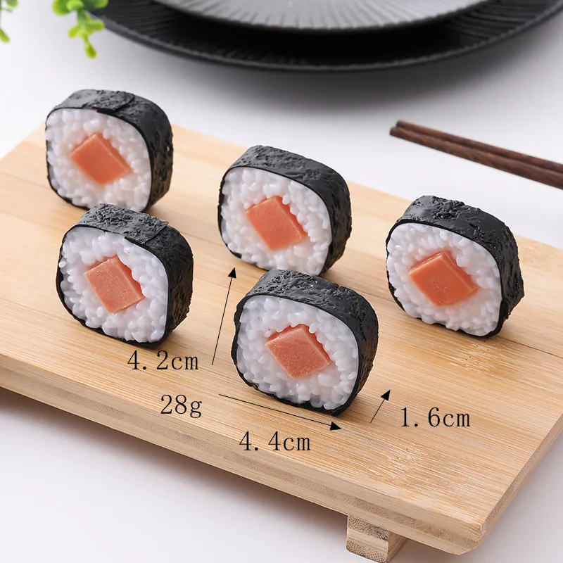 Japanische Lebensmittel-Poster Sushi Lachsrolle Kaviar Meeresfrüchte Leinwandgemälde Wandkunst Bilder Restaurant Küchendekoration 5 Stück/Set – Detail 5