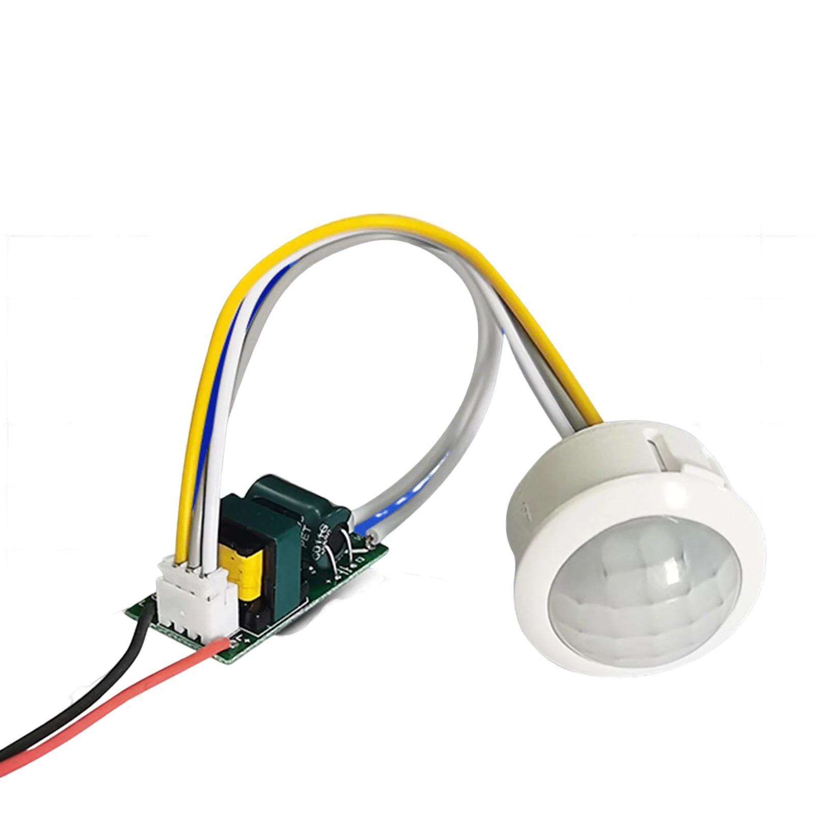 Infrared Motion Sensor Detector Switch PIR LED Sensors with Wires 120°/3-4m Sensing Angle and Distance Electrical Equipment