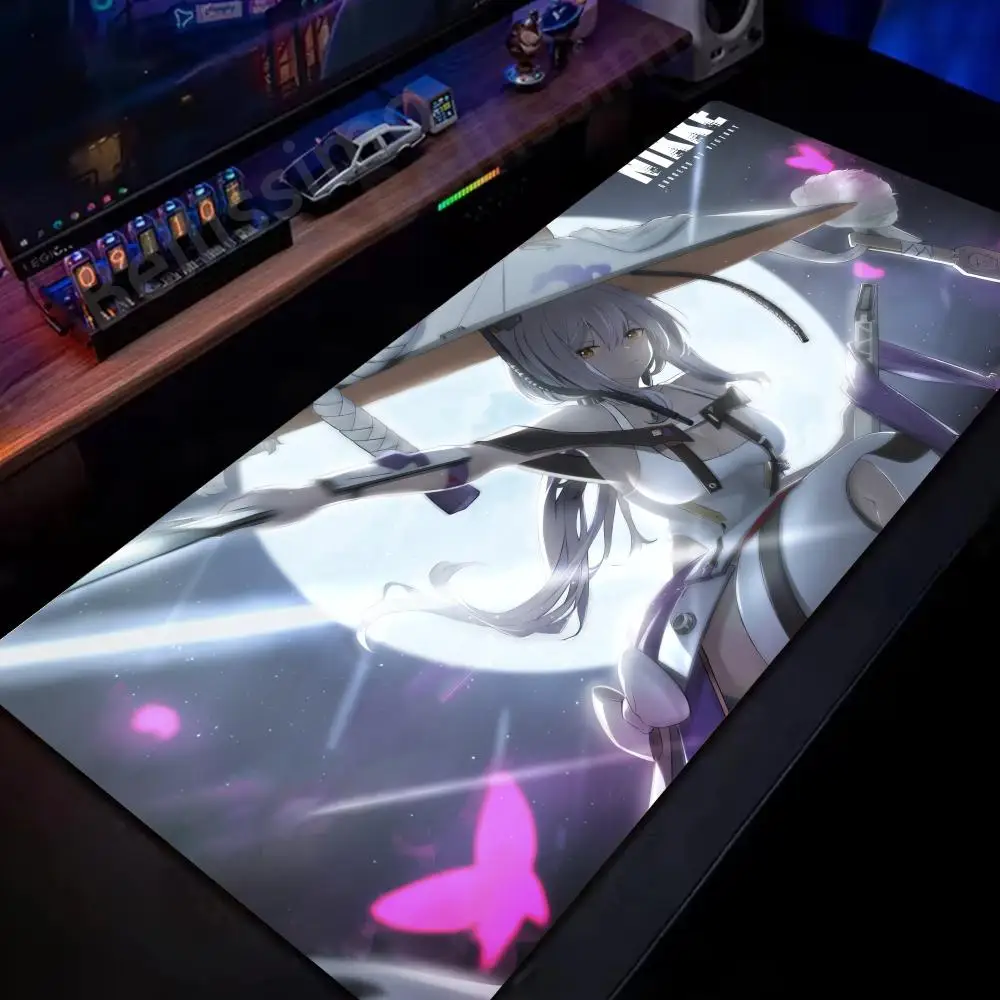 XXXL 900x400 Nikke the Goddess of Victory Mechanical Gamer Keyboard Pad Desk Mat Pc Accessories Computer Desks Mouse Gaming Mats