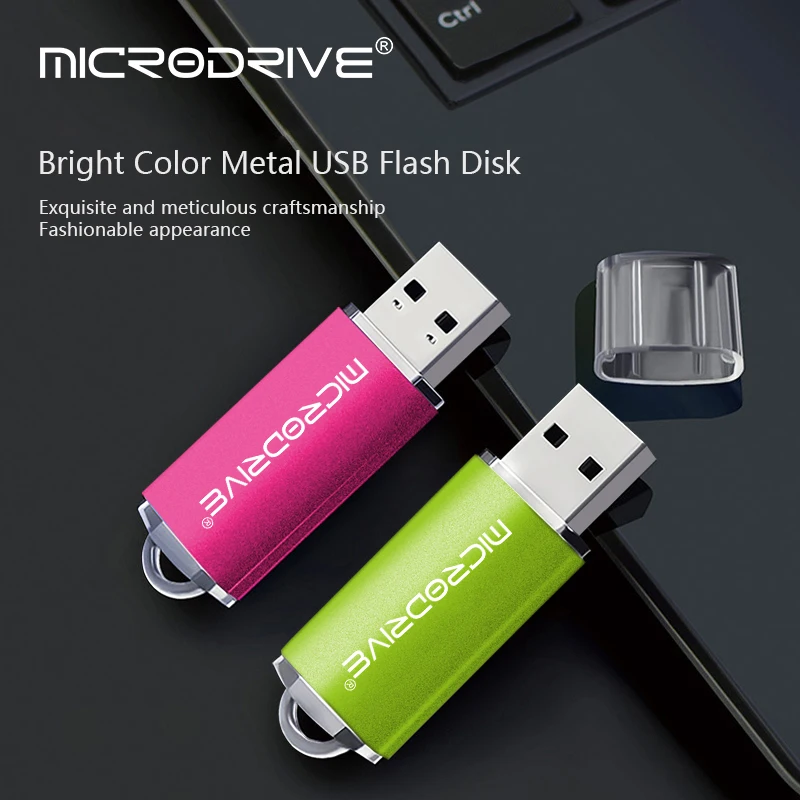 금속 플래시 드라이브, USB 스틱, U 디스크 2.0, 128GB, 64GB, 32GB, 16GB, 8GB, 4GB 메모리 플래시 드라이브