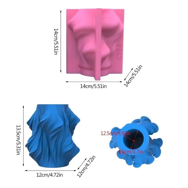 37JB FLOR POT SILPONE MOLD DIY Suculentas