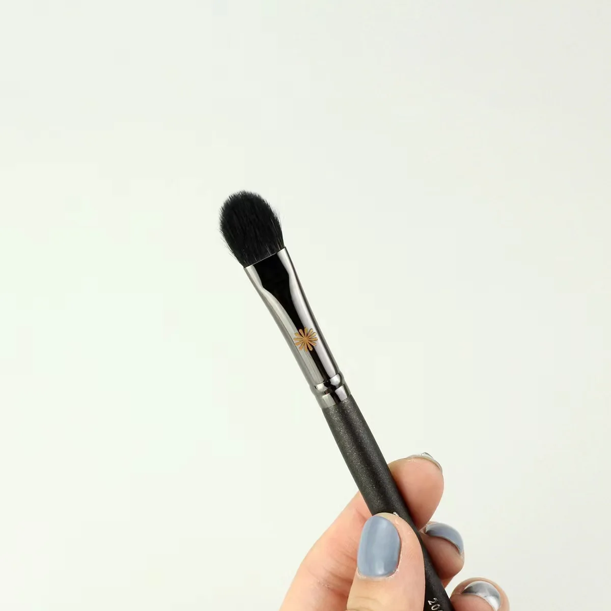 1 مجموعة شعر الماعز الأساسية عينيه ماكياج فرش صغيرة مزج العين الظل قاعدة كبير الأنف يشكلون فرشاة شعر الحيوان 205a 206a 207a