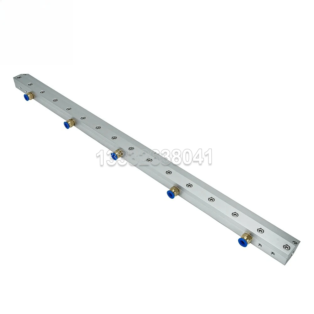 25-2100mm  Aluminium Alloy Super Air Knife Nozzle Cooling Drying Air Knife Blowing Nozzle Compressed Air Knife Nozzle