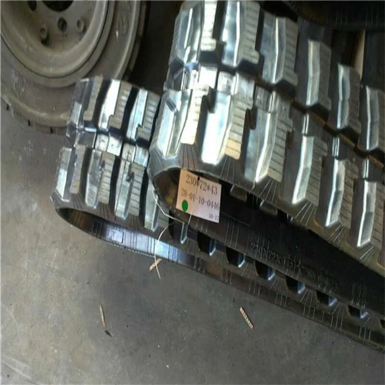 Rubber Track 300x52.5x80  Mini Excavator Agriculture Trucks Snow Vehicle Undercarriage Parts Rubber Track - view 2