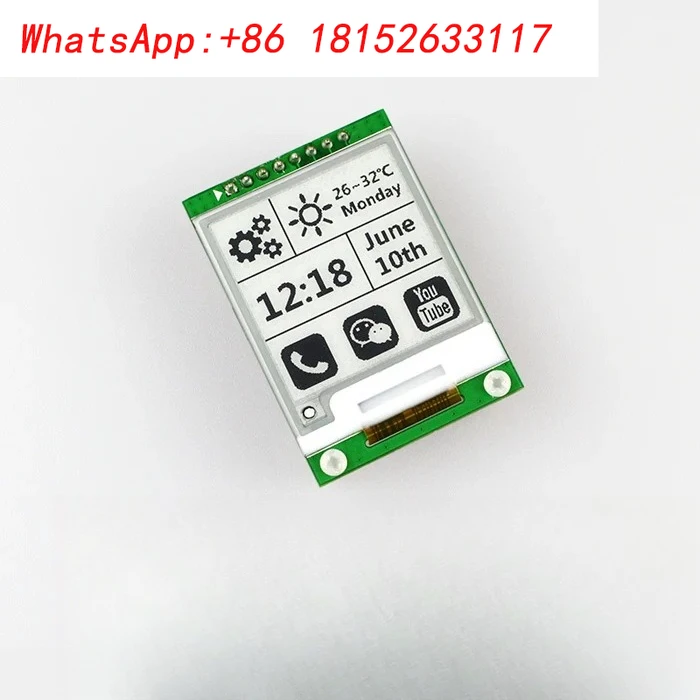 وحدة شاشة الحبر الإلكترونية 1.54 بوصة Eink Bluetooth Zigbee WiFi Development Board CC2640 MM #2