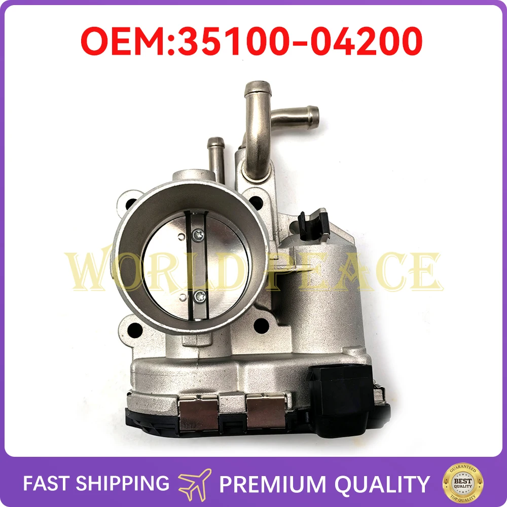 

35100-04200 3510004200 Абсолютно новый дроссельный узел для KIA Rio PICANTO MK2 HYUNDAI MK3 1.0 бензин