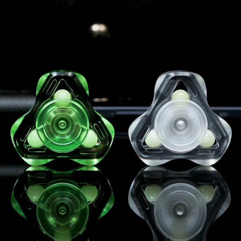 スピリットフォックス-フィジェットスピナー-発光ハンドミニフィンガートップスピニングトップ-edc-ストレス解消おもちゃ-女性-大人-adhd向け