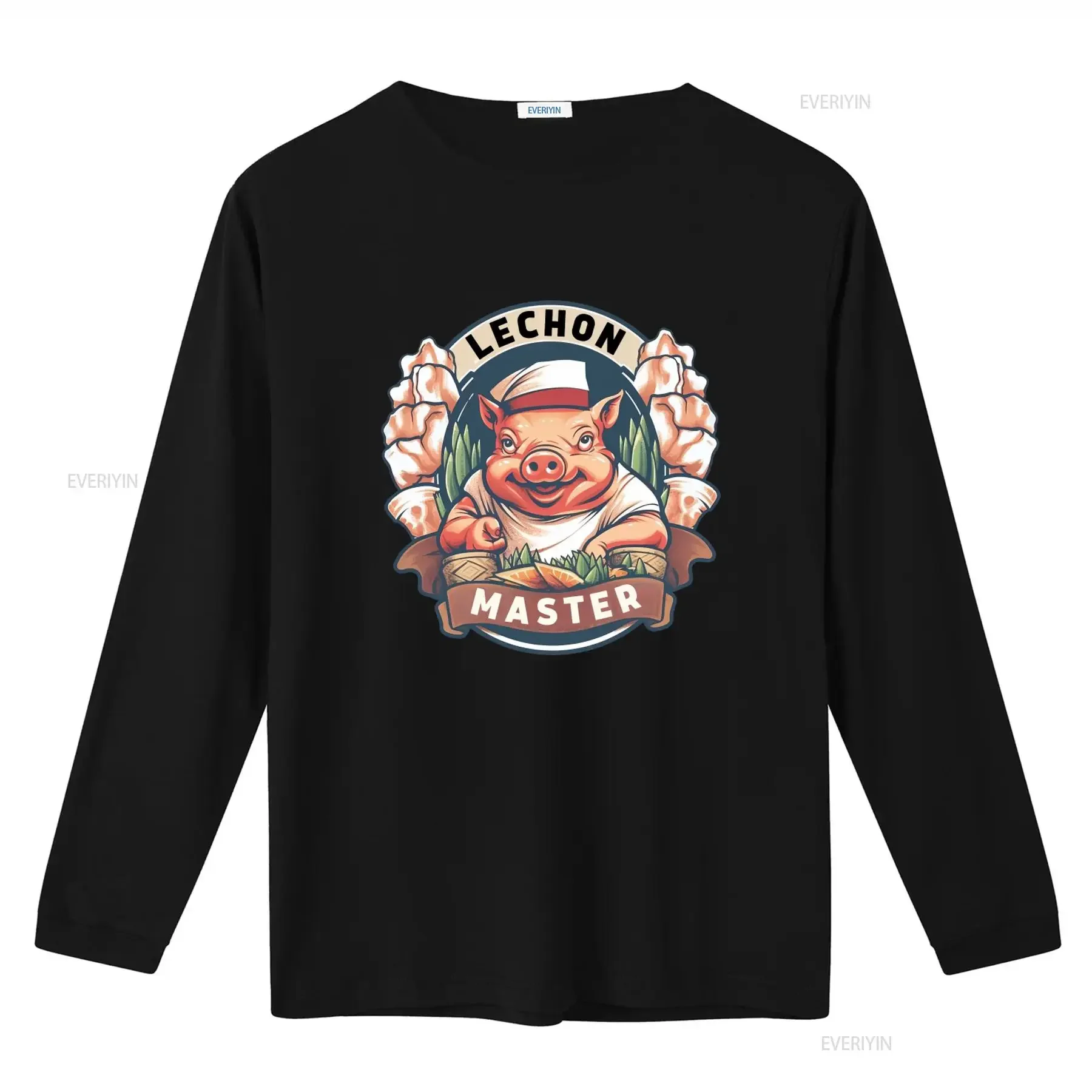 Lechon Master T Shirt for Filipino Food Lovers Expert Roaster Pig Chef Roasted Design vintage Washed Slightly Soft Versatile