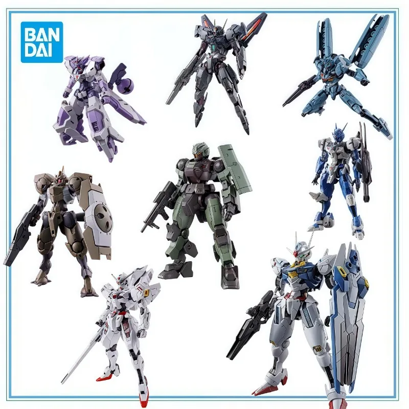 

BANDAI в наличии, оригинальные HG TWFM PB Gundam, воздушные фигурки Calibarn Permet Score Five HEINGRA Desultor Gundnode, подарки, игрушки
