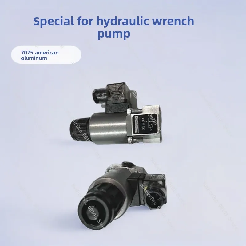 Two-slot three-way solenoid directional valve gz3-1-g24 is available in stock, dedicated to hydraulic wrench pumps