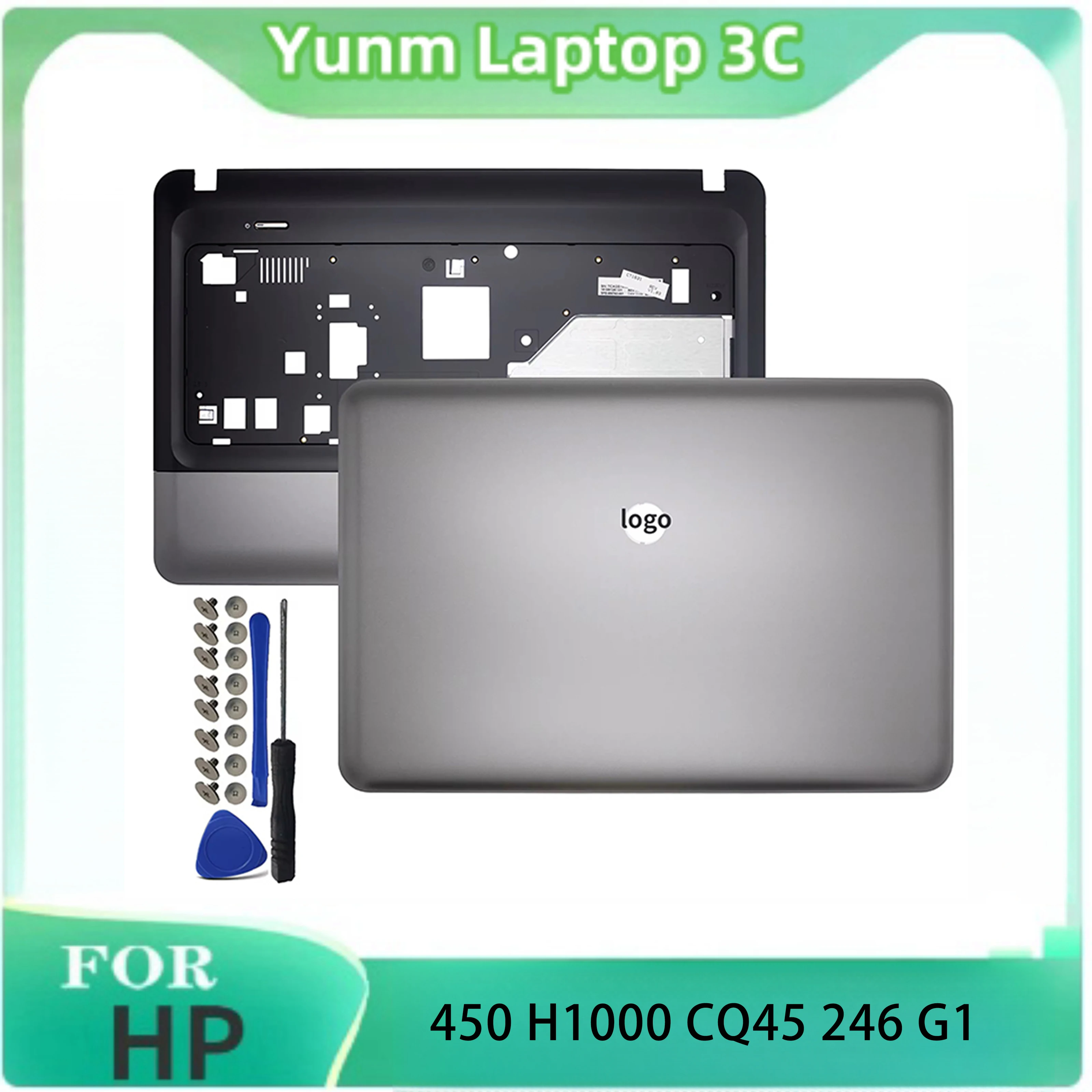 

Original New For HP 450 H1000 CQ45 246 G1 Laptop LCD Back Cover Rear Lid Palmrest Upper Cover Top Case Replacement Housing