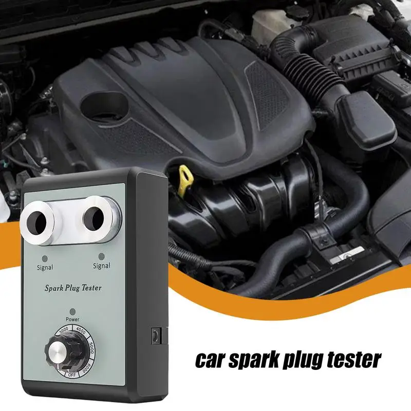 Car Spark Plug Tester Plug Analyzer Double Plug Plug Tester Safe Design Spark Tester Precision Ignition Tools Diagnostic Tool