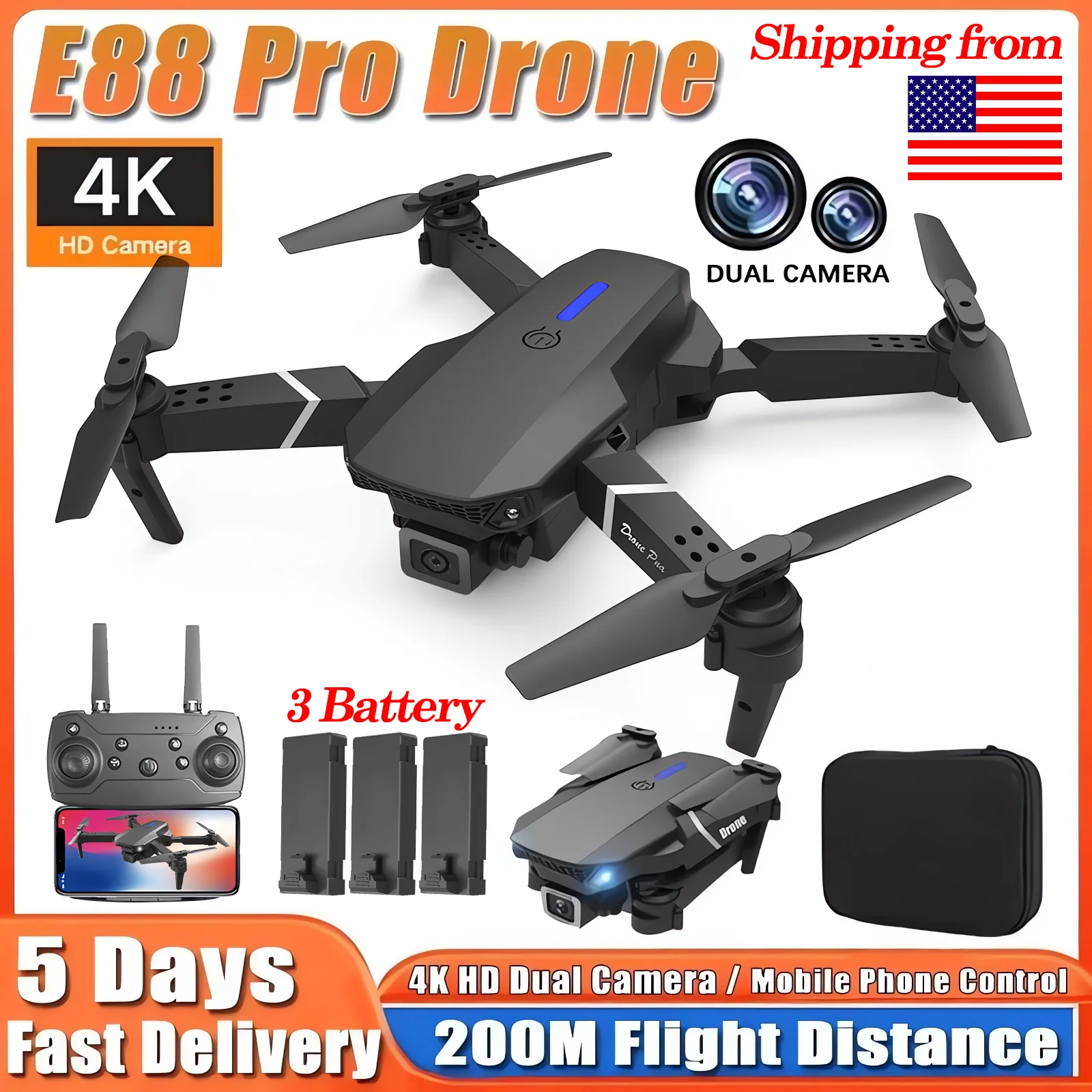 2025E88Pro Rc Drone…