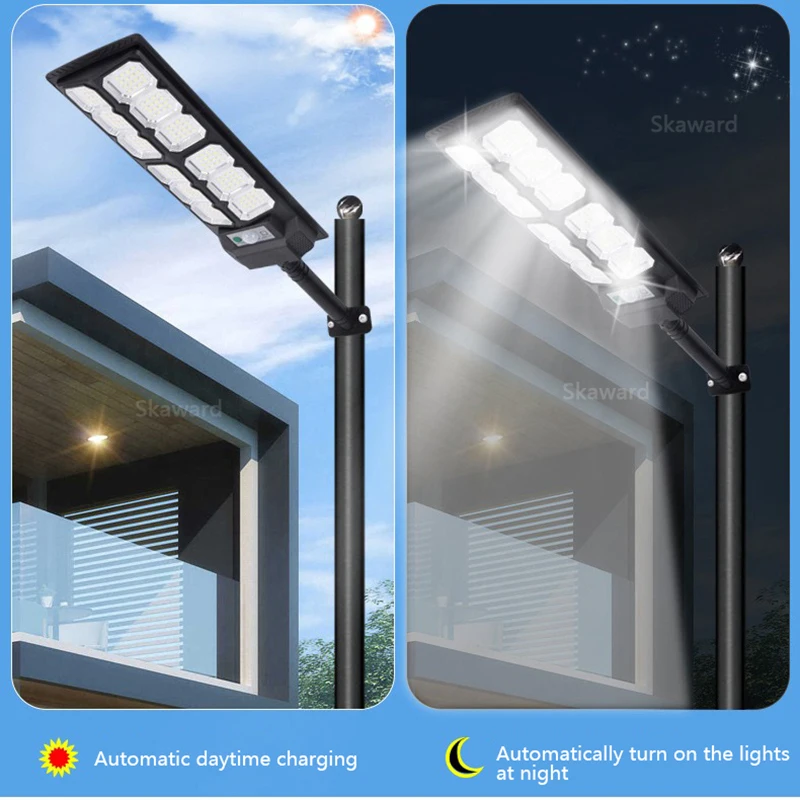 250W zonne-straatverlichting buiten schemering tot zonsopgang zonne-lamp met bewegingssensor afstandsbediening zonne-garageverlichting voor tuintuin