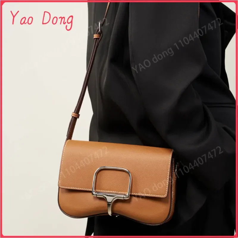 Yao dong Fashion Women's Bag Genuine Leather High Quality Women Shoulder Bag Cowhide Palm Lines Luxury Designer Crossbody Bags 2